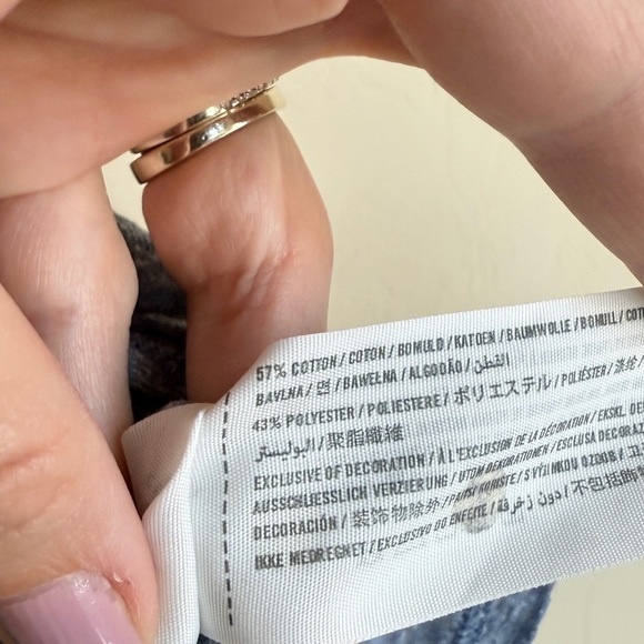 A&F Blue Lace Trim Racerback Burnout Tank Split Open Back Women’s Size XS - Picture 4 of 9